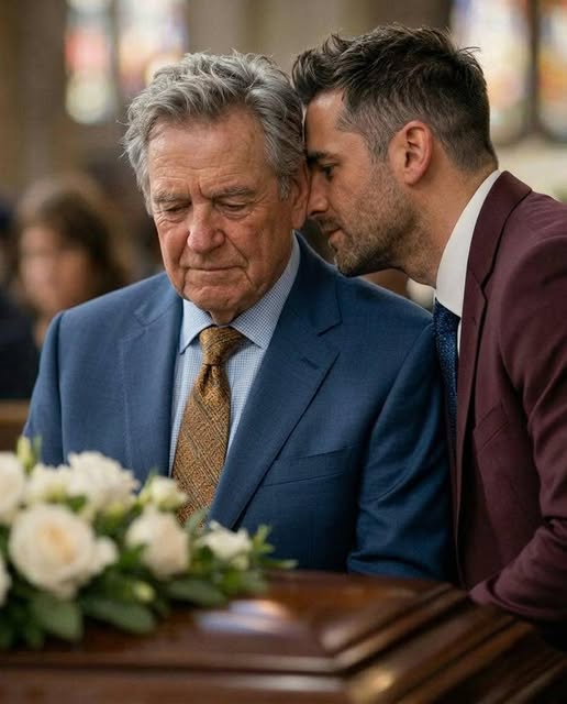 At my daughter’s funeral, my son-in-law leaned close and murmured, “You have 24 hours to get out of my house.” I held his gaze, smiled without a word, packed one small bag that night, and left without saying goodbye—seven days later, his phone rang…