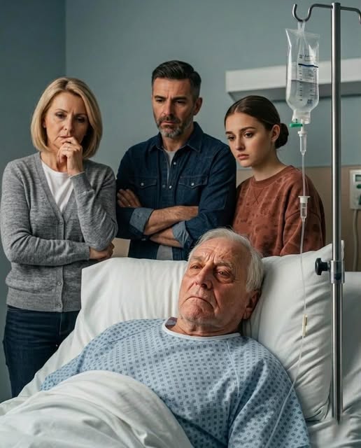 When our children returned to the hospital the next morning—pretending to be attentive, pretending to care—my bed was empty. The nurse simply said: