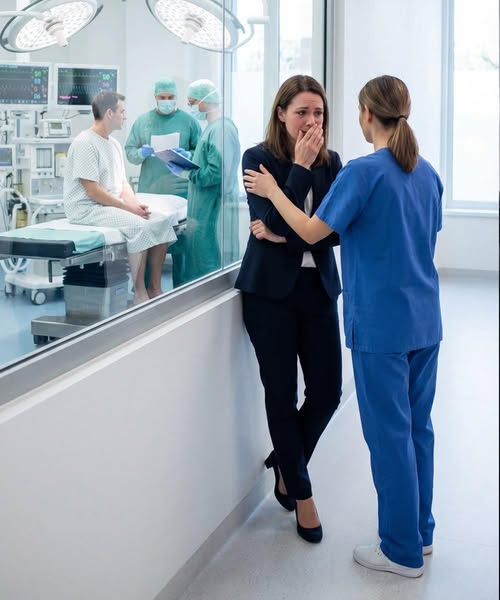 I Rushed to the Hospital to See My Husband — Then a Nurse Whispered, “Hide Now… It’s a Trap”