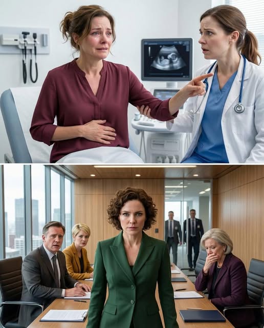 AT 45 I GOT PREGNANT FOR THE FIRST TIME. AT MY ULTRASOUND, THE DOCTOR WENT PALE. SHE PULLED ME ASIDE AND SAID: ‘YOU NEED TO LEAVE NOW. GET A DIVORCE!’