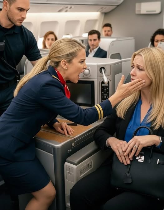 Flight Attendant Sla.pped a Black CEO on Her Own Jet – 10 Minutes Later, She Fires His Entire Team