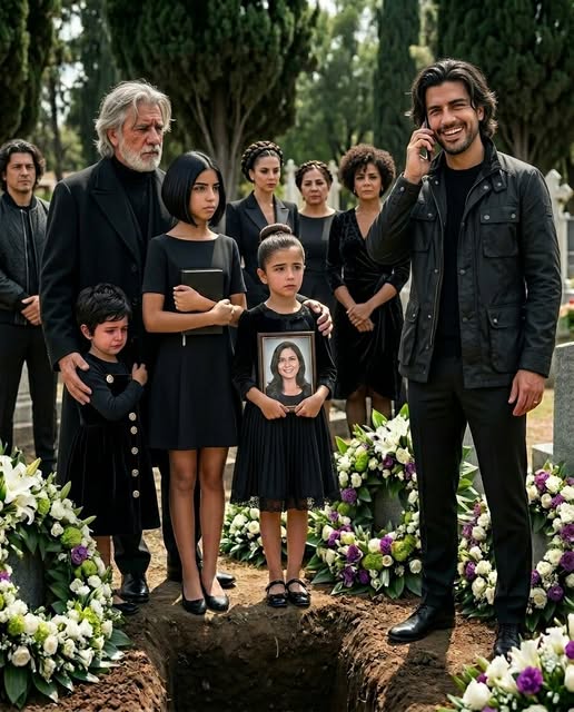 At my daughter’s funeral, my son-in-law announced he was sending my three granddaughters away so he could “start over,” never knowing the girls had hidden the notebook, recordings, and secrets that would destr0y him on his wedding day.