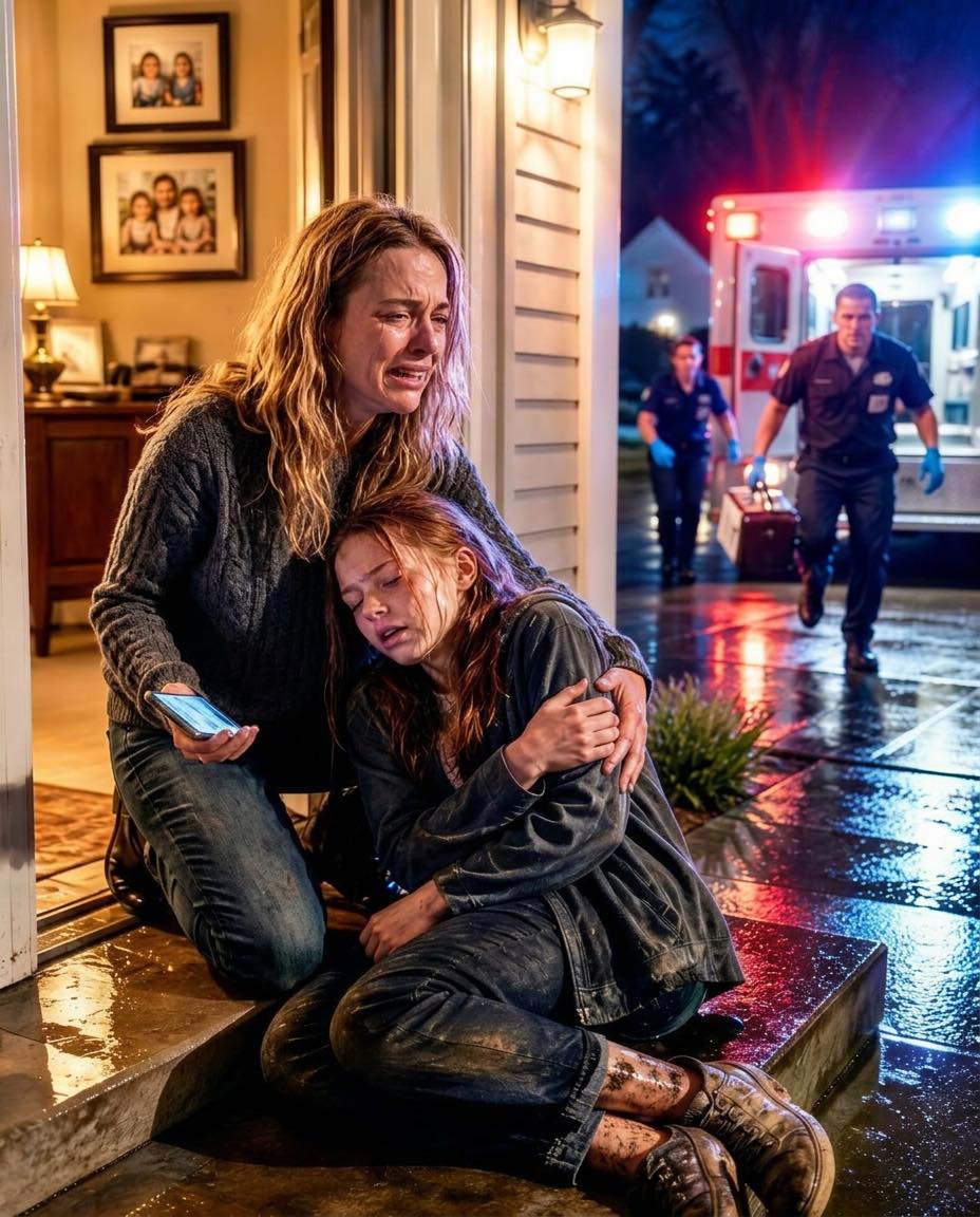 At 2 A.M., My Sister Collapsed at My Door After Mom Texted Don’t Help Her—So I Called 911 and Exposed Our Perfect Family’s Cruelest Lie…