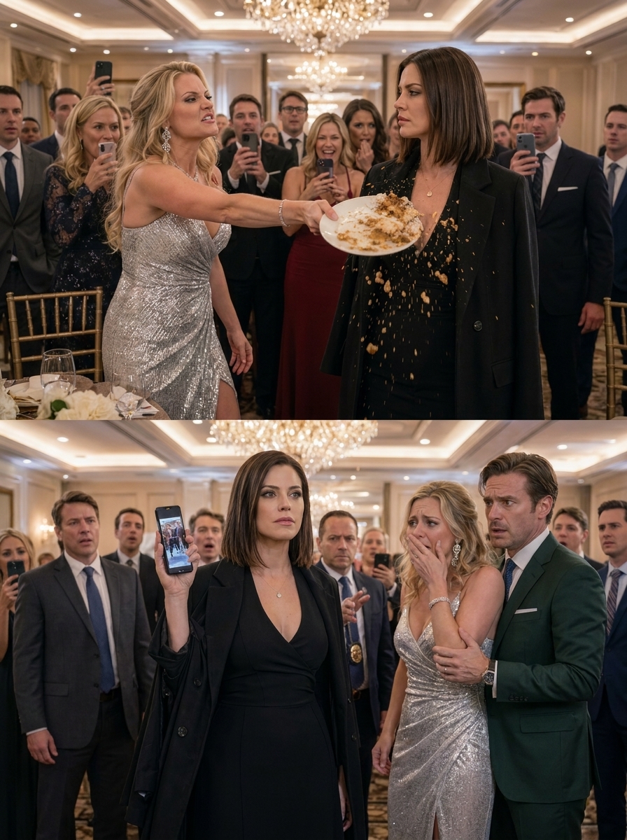 At the class reunion, my old b:ully shoved leftovers at me and mocked me. Years ago she hum:iliated me in front of everyone. Now she’s rich and flaunting it—she doesn’t recognize me. I drop my business card in her plate: ‘Read my name. You have 30 seconds…’