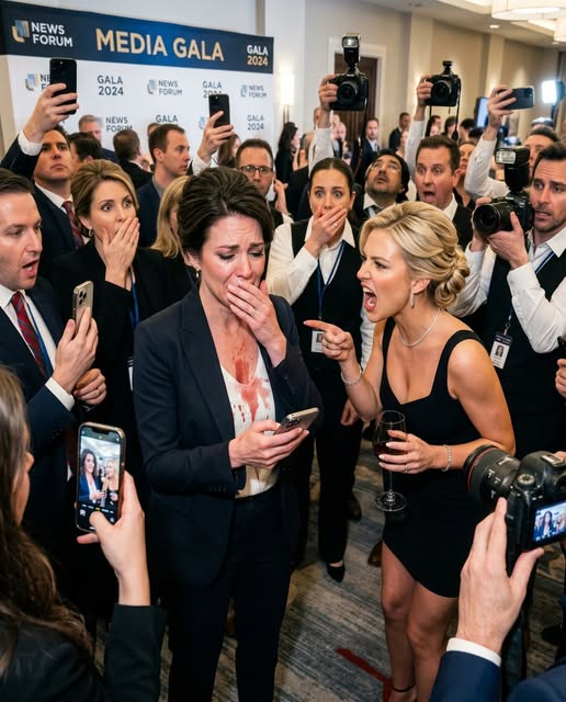 In front of 50 journalists, she laughed and announced, “He belongs to me now.” Wine dripped down my clothes, but I didn’t scream, cry, or slap her. I simply texted my husband, “Get here now. She just made this public.”…