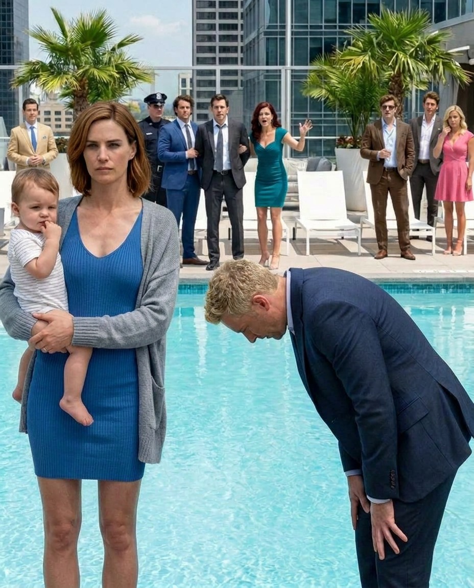 I “won” a 5-star vacation, and my husband brought his whole family along. The entire trip, they m0cked me for being “too provincial,” ordering me around like staff. I swallowed every insult—until his father forced my five-year-old son into the pool, knowing he was terrified of water.