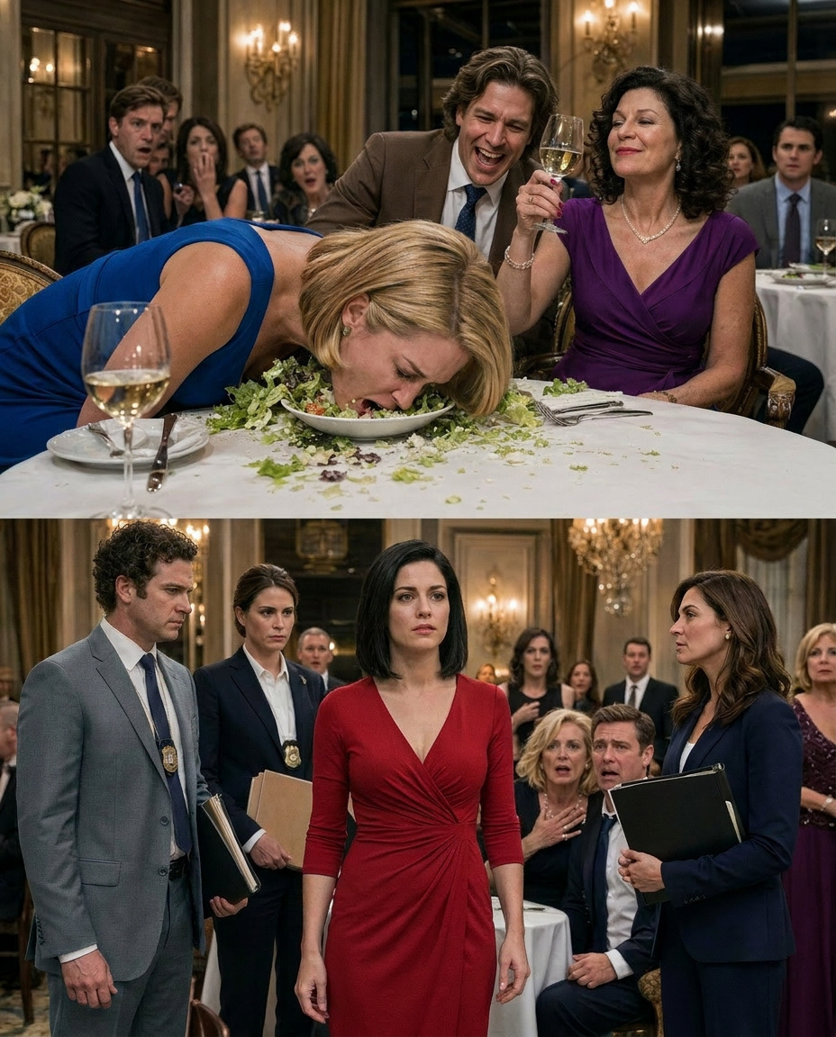 I was just trying to survive dinner when my mother-in-law kicked my chair and sent me face-first into my salad. “Oh honey, maybe next time sit up straighter,” she said, while my husband laughed like it was the funniest thing he’d ever seen.
