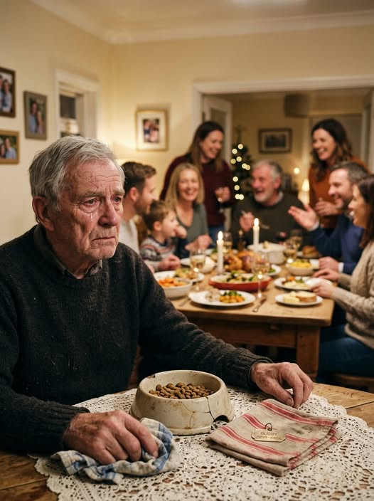 On my seventieth birthday, my son put a bowl of dog food in front of me and laughed, “Freeloaders need dinner too.” Everyone at my table froze. His girlfriend started recording. “For free?” I whispered. “In the house I bought?” I didn’t yell. I didn’t cry. I simply went upstairs, opened my laptop, and began adding up every dollar they thought I was too old to notice.