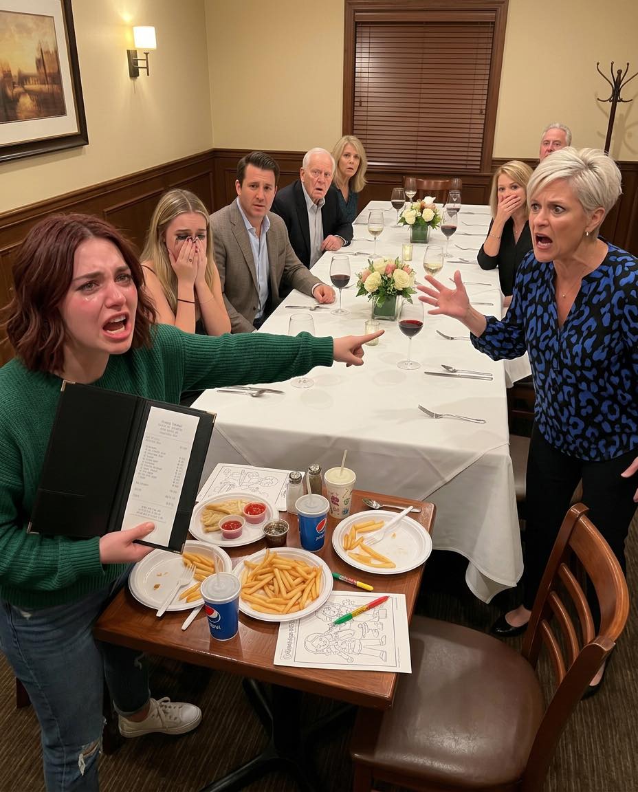 I showed up to my cousin’s engagement dinner, and my mom said, “Go sit with the kids. Only grown-ups at this table.” When the waiter handed me the bill, I said, “Give it to the grown-ups at that table!”