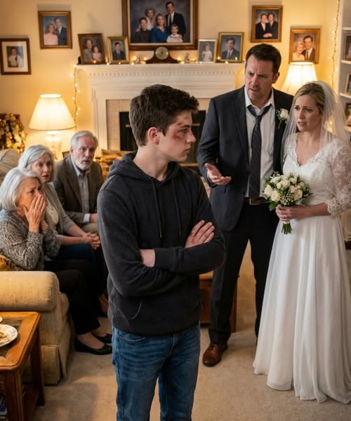 No one expected my 14-year-old son to challenge his dad’s new wife in the middle of the wedding.