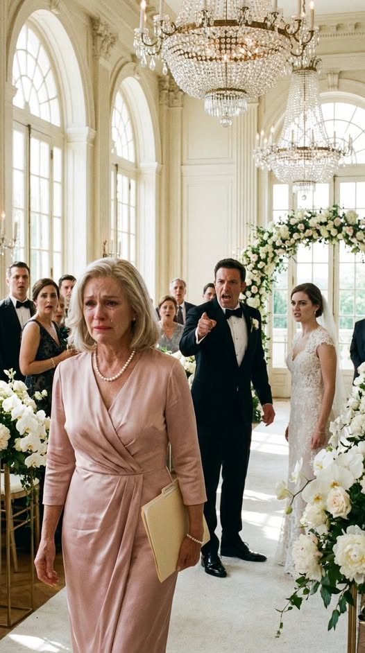 My son told me I wasn’t on the list at my granddaughter’s wedding. I told him it was fine, turned back through the white flowers I had paid for, went home in silence, and opened the file with my name on every page. The next morning, he received a letter that changed everything…