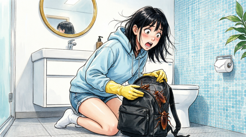 Part1: My ten-year-old daughter always rushed to the bathroom as soon as she came home from school.