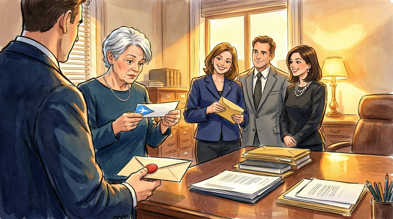 Part1: They Handed Her a Plane Ticket at the Will Reading—Then the Real Inheritance Emerged