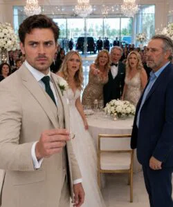 On my wedding day, my in-laws m0cked my dad in front of 500 people. They said, “that’s not a father — that’s trash.” my fiancée laughed. I stood up and called off the wedding. my dad looked at me and said, “son… I’m a billionaire.” my entire life changed forever