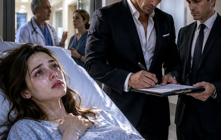Full part: For several terrifying minutes, I was dead while doctors fought to save me after the birth of my triplets. Outside the ICU, my billionaire husband was signing divorce papers—and when a doctor warned him I might not survive, he looked at his lawyer and asked, “How fast can we finalize this?”