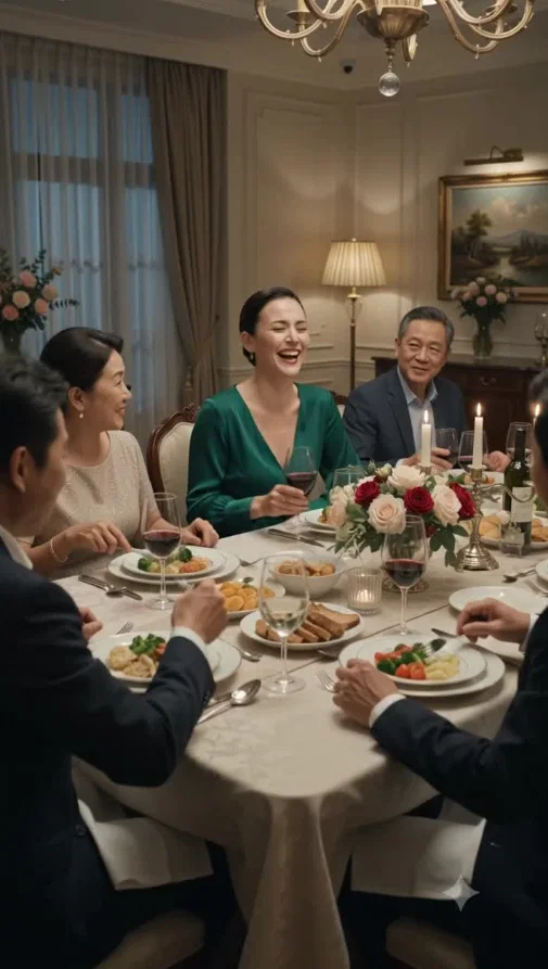 My sister tried to humiliate me over a dinner bill at our mother’s birthday, smiling like she had already won. I only picked up my phone once, and ten seconds later, her husband