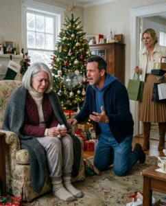 On Christmas morning, my millionaire son asked if Amanda’s $5,000 monthly support had finally made me comfortable.