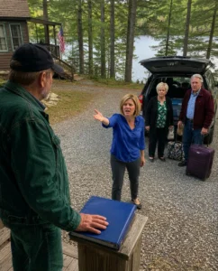 She Tried To Take His Lake Cabin Before The SUV Pulled Into The Driveway