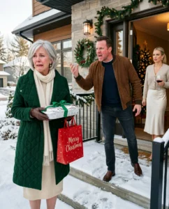 At Christmas, My Son Looked Me in the Eye and Said, “Wrong House.” Later That Night, I Heard Him Laughing on the Phone About Me: “Money Can’t Buy Her a Spot Here.” I Stayed Silent, Cut Off Every Transfer, and Woke Up to 25 Desperate Missed Calls.